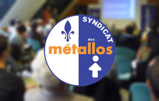 RÉUNION DU SYNDICAT DES MÉTALLOS