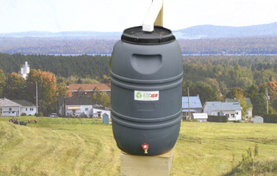 WEEDON : DISTRIBUTION DE BARILS RÉCUPÉRATEUR D&rsquo;EAU DE PLUIE