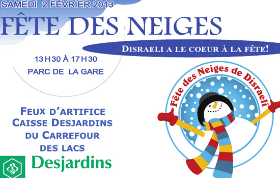 Fetes des neiges disraeli - le quotidien des lacs