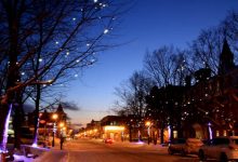 Un centre-ville scintillant!